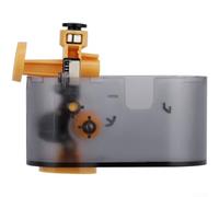 Printer Extruder Unit Left/Right Compatible with A1/A1 for Mini 3D Printer Optimised Gear Spring Clamp Semi-Transparent Housing Fine Adjustment Orange Replacement Part Accessory (Left)