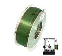 Printer Filament Bundle, Printed Silk, 1.75mm Spool Filament 2 Colors - Multicolor Fast Color Changing Spool Silky Shine Filament for Most Printers