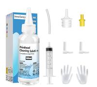 Printer Head Cleaner Kit for All Inkjet Printers, Nozzle Cleaner, Printer Head Cleaning, Printhead Cleaning Kit Compatible with Epson HP Canon Inkjet Printers (1-Pack, 100ml)