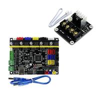 Printer Heat Bed Module +MKS GEN L V1.0 Mother Board Open Source Marlin TMC2209 2208 Uart Mode Gen L Ramps1.4