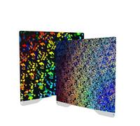 Printer heated bed surface Sided Heat Bed Spring Steel Sheet(Graffiti,2pcs)