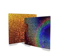 Printer heated bed surface Sided Heat Bed Spring Steel Sheet(Star,2pcs)