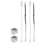 Printer Heater and Thermistor Replacement Set for X1 X1C 3D Printers 24V 48W Heating Element and Temperature Sensor with Fixing Clips for Optimal Performance