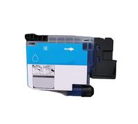 Printer Ink， LC527XL LC527 3000Pages Ink Cartridge,Compatible For Brother MFC J4350DW J4550DW J4350 J4550,for Ink Cartridges(LC527 C)