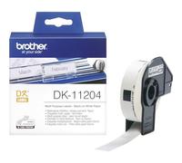 Printer Labels Brother DK11204 17 x 54 mm White