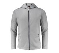Printer Layback Full Zip Hoodie with Front Zipper Pockets