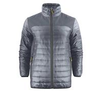 Printer Men's Expedition Padded Jacket in Dark Grey | Size: XL Printer Dark Grey XL