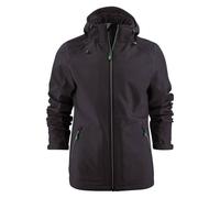Printer Men's Karting Soft Shell Jacket in Black | Size: Large Printer Black L