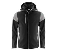 Printer Mens Prime Soft Shell Jacket (5XL) (Black/Anthracite)