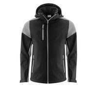 Printer Mens Prime Soft Shell Jacket (5XL) (Black/Anthracite)