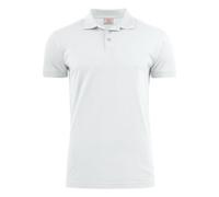Printer Men's Surf Stretch Polo Shirt in White | Size: 5XL Printer White 5XL