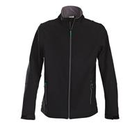 Printer Men's Trial Soft Shell Jacket in Dark Grey | Size: XL Printer Dark Grey XL