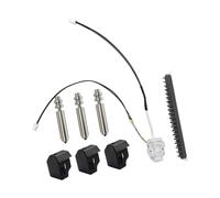 Printer Nozzle Set for Metal Build High Temperature Resistant Easy Change Replacement Hotend Nozzle Set for X Hotend Parts