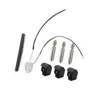 Printer Nozzle Set for Metal Build High Temperature Resistant Easy Change Replacement Hotend Nozzle Set for X Hotend Parts