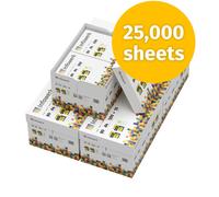 printer paper copy paper 25,000 sheets A4 size 80 gsm PEFC white Infowerk
