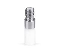 Printer Parts- All Metal PTFE Tube Stainless Steel Throat Hotend Smooth Heat Break Dual-Nozzle for 1.75MM Filament