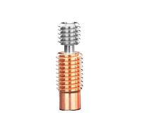 Printer Parts Bi-Metal Heatbreak Titanium Alloy Brass Heat Break All Metal M6 Thread Throat for E3D V6 Hotend Ender 3 distinctive(TA-C Thread)