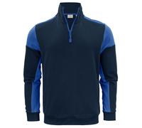 Printer Prime Adult Bicolour Recycled Half Zip Mens Womens Sweatshirt