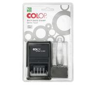 Printer S 260/SET French Stamp to Set Yourself with Type Set, Tweezers & Imprint Cards, Blue/Red
