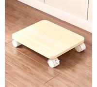 Printer Stand,Beige Rolling Under Desk Printer Stand & Shredder Table, Home Office Shelf for 3D Printers, Scanners, Fax Machines - Ideal for Workspace & Study Organization