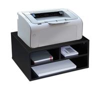 Printer stand Desk Organiser Office Shelf Storage Unit 3 Compartments