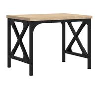 Printer Stand Desk Organiser Printer Desktop Stand Engineered Wood vidaXL