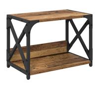 Printer Stand Desk Organiser Printer Table Stand 2-Tier Engineered Wood vidaXL