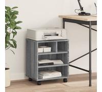 Printer Stand Display Storage Nightstand Side Table Bookshelf Engineered Wood