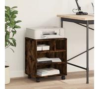 Printer Stand Display Storage Nightstand Side Table Bookshelf Engineered Wood
