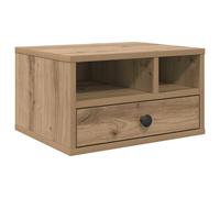 Printer Stand with Drawer with Storage Engineered Wood Office Accessory vidaXL