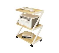 Printer Stand with Storage - Multifunctional Office Organizer Shelf for Desktop Printer and File Organization, Creative and Simple Floor Standing Design