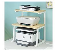 Printer Stand with Storage - Multifunctional Printer Support for Kitchen & Office Tablet DeskHome Office Printer Shelf Space-Saving Designand Stylish