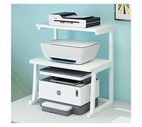 Printer Stand with Storage - Multifunctional Printer Support for Kitchen & Office Tablet DeskHome Office Printer Shelf Space-Saving Designand Stylish