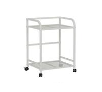 Printer Stand with Storage Shelf, Mobile Rolling Cart for Home Office, Record Player Stand and Mobile Printer Table