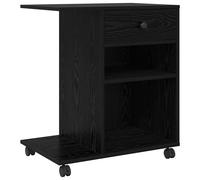 vidaXL Printer Stand Plain Old Wood 60 x 40 x 68.5 cm Engineered Wood
