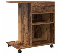 Printer Stand with Wheels Printer Table Office File Desk Organiser vidaXL