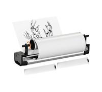 Printer Stand - Work Table | Mobile Printer Stand | Desktop Cabinet On Wheels, Printer Storage Cabinet, Fax, Home Office, Rustic Style Portable For