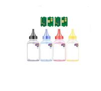 Printer Toner, 4K 3K TK5450 TK5452,Compatible For Kyocera ECOSYS PA2600cwx PA2600cx MA2600cwfx MA2600cfx Powder Refill Laser Toner Cartridge ,replacement(4 TONER 4 TK5450)