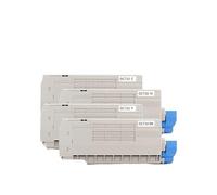 Printer Toner, Compatible For OKI C610 C710 C711 C810 C830 C822 C823 C831 C841 MC873 Toner Cartridge Color ,replacement(Black)