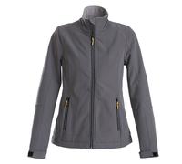 Printer Women's Trial Soft Shell Jacket in Dark Grey | Size: Large Printer Dark Grey L