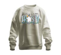 Printera Feeling A Little Frosty Snowman Christmas Funny Gift Unisex Sweatshirt Pullover, natural, S