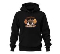 Printera Gilmore Ghouls Where You Haunt I Will Follow Autumn Ghosts Cute Unisex Hoodie Hoodie, black, L