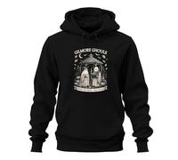 Printera Gilmore Ghouls Where You Haunt I Will Follow Ghost Halloween Pumpkin Unisex Hoodie Hoodie, black, 3XL