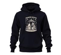 Printera Gilmore Ghouls Where You Haunt I Will Follow Ghost Halloween Pumpkin Unisex Hoodie Hoodie, navy, XL
