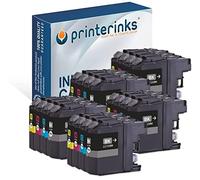 Printerinks 20 Pack Compatible LC123 Ink cartridges for LC123BK/C/M/Y for Printers DCP-J4110DW, MFC-J4410DW, MFC-J4510DW, MFC-J4610DW, MFC-J4710DW