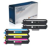 Printerinks TN-247 TN-243CMYK Toner Cartridge Replacement for Brother TN247 TN243CMYK Compatible with Brother DCP-L3550CDW, HL-L3210CW, HL-L3230CDW, MFC-L3710CW, MFC-L3770CDW (5-Pack)
