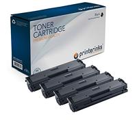 Printerinks Toner Cartridge Replacement for Samsung MLT D111S/ELS Compatible with Xpress M2022, M2070, M2078F, M2078FW, M2078W, SL-M2020, SL-M2020W, SL-M2022, SL-M2026, SL-M2070 (Black, 4-Pack)