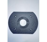 PrintForgeArt Bushing Guide Adapter for Router, Compatible with DeWalt DCW600 and DCW604, for Trend Guide Bushings, Plunge Base Template Routing