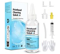 Printhead Cleaning Kits Inkjet Printers, Printer Cleaning Kit for Epson Ecotank Printers, Printer Cleaner Kit for HP, Inkjet Printers Head Cleaning Solution for Canon Pixma Print Head Liquid Nozzles