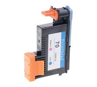 Printhead Replacement C9404A C9405A, Light Magenta and Light Cyan | Replacement for Hp70 Printhead, Colored C9406A C9407A, Cartridge for Head; Designjet Z3200 Z5400